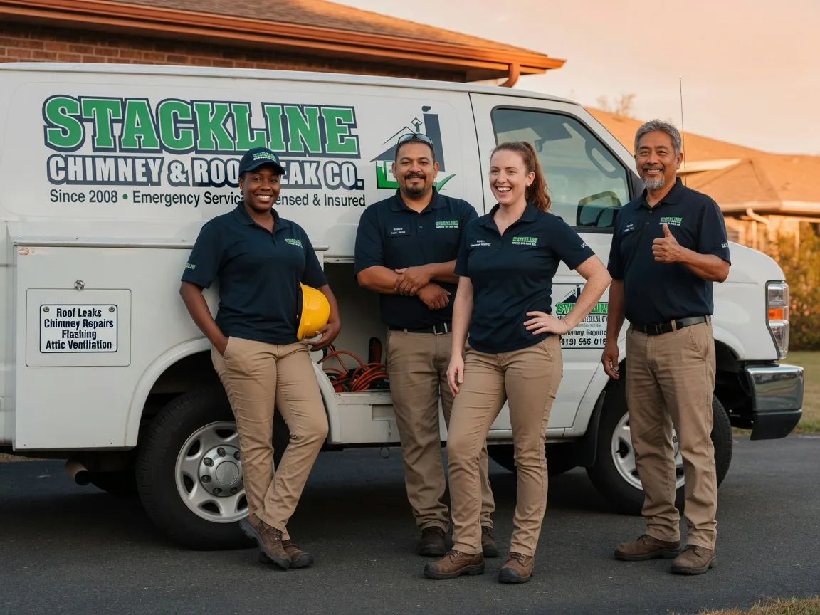 Chimney flashing repair company in Stella, NE